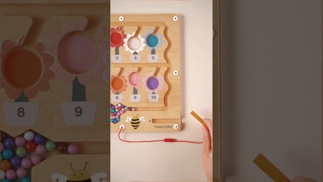 331955 Развивающая игрушка магнитный лабиринт, BEE BOARD | Happy Baby