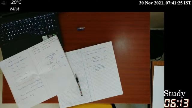 LIVE Study with Me | 60/15 | Quarantine Focus Building Stream | Rain Sounds | INDIA