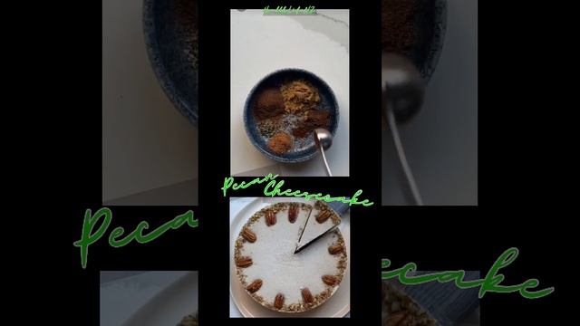 Pecan Cheesecake https://bit.ly/PBCBHealthLife