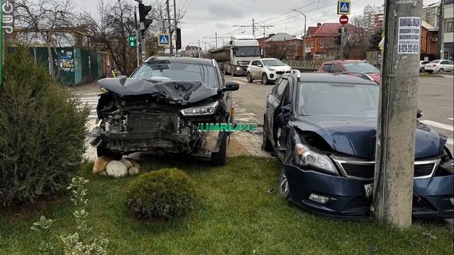 Именно так выглядит типичная краснодарская авария..