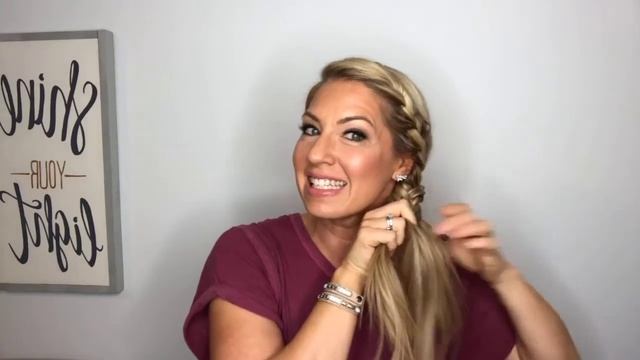 A Busy Mom Side Braid Tutorial - My Quick Braid Transformation!