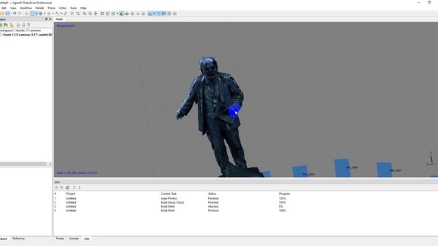 agisoft photoscan. Как создать 3д модель памятника с помощью телефона.
