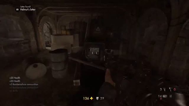 "FOLLOW HELGA TO THE OLD TOWN, FIND THE KEY (OLD TOWN)" Wolfenstein: The Old Blood #14