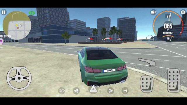 Car Simulator M5 - BMW M5F90 Driving With girls | Android Gameplay