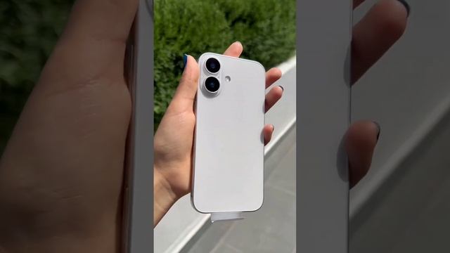 Распаковка Iphone 16 белый