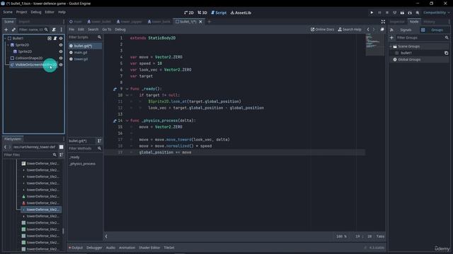 12 -Tower Defense Bullet Script