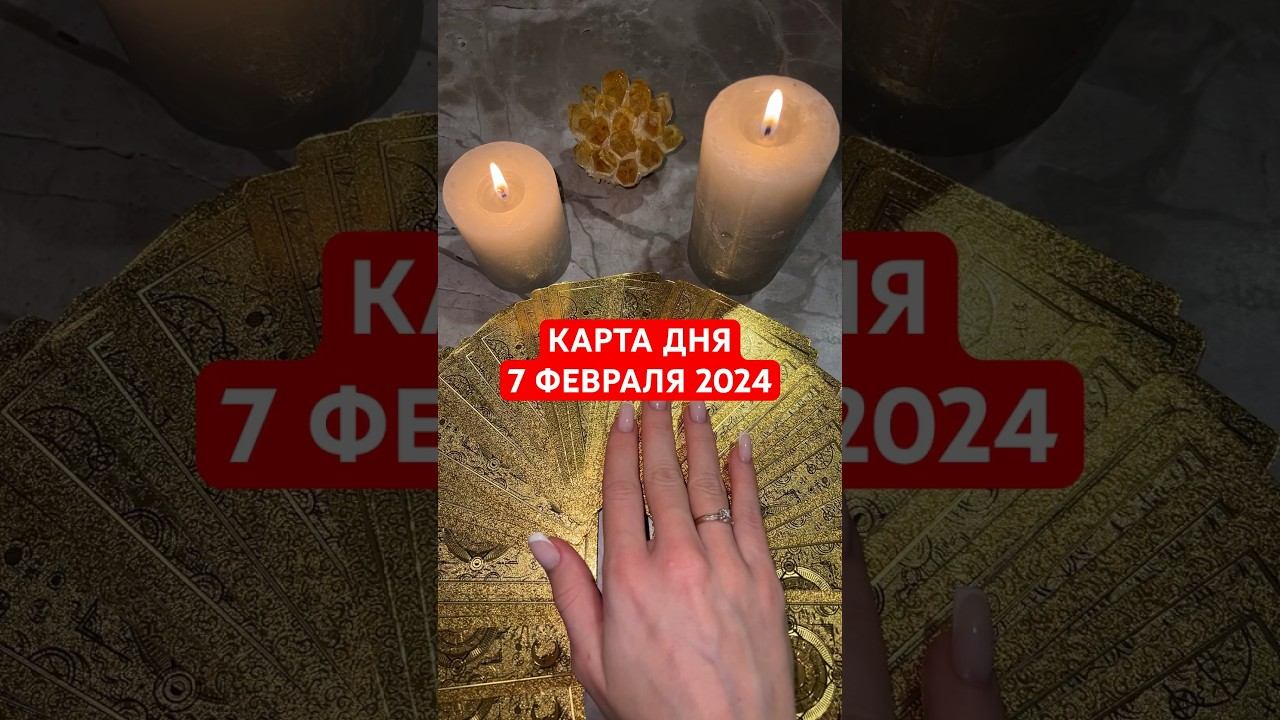КАРТА ДНЯ 7 ФЕВРАЛЯ 2024 #онлайнгадание #тароонлайн