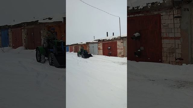 самодельный минитрактор с куном