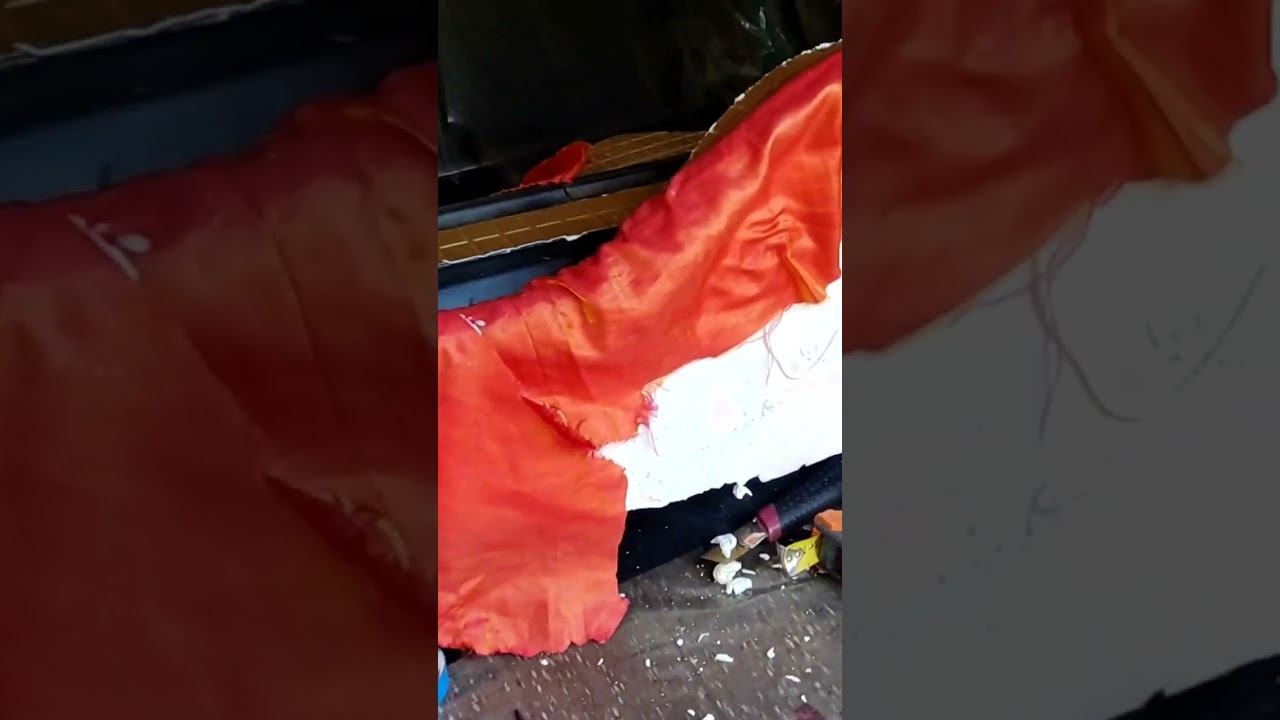 обвес из старых ковриков #волга #тюнинг #обвес