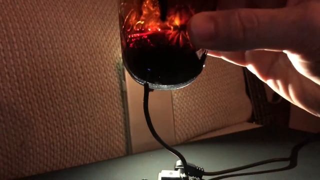 Tesla Coil + Ferrofluid in a Jar + Cube Neodymium Magnet - Electric Arc Discharge