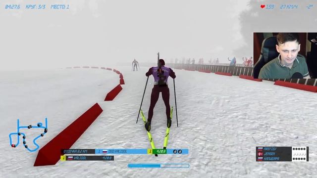 Биатлон. Кубок мира 2024 .Кэнмор. Мужской спринт.NGL BIATHLON.