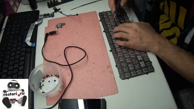 Restori.ru HP ENVY 6 Замена клавиатуры