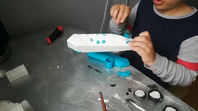 Арамагедон и синий минипиг Макси