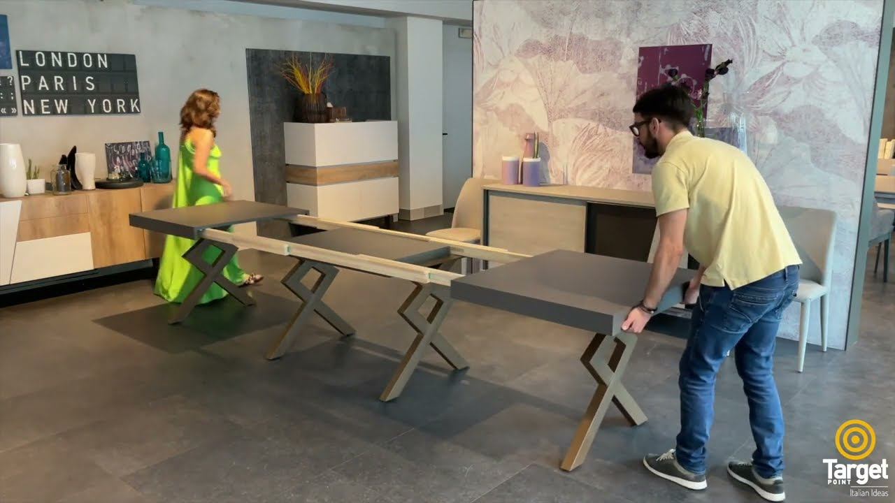 Стол обеденный Target Point Ettore 160(360)X90 см, раскладной, TA1D8