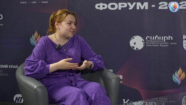 XV СЭФ, Яна Мезенина, советник Председателя молодежного Правительства дублеров Красноярского края.