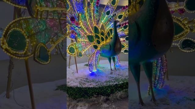 Новогоднее волшебное преображение города. #Прогулка. Готовим с дочкой полезный #ужин. #vlog #декрет