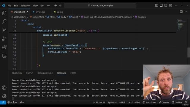 324. Using the onopen event to change text dynamically