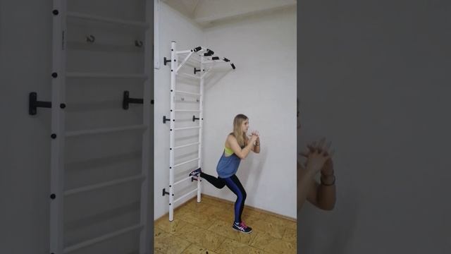 Упражнения для ног на Шведской стенке Гладиатор ApolonSport