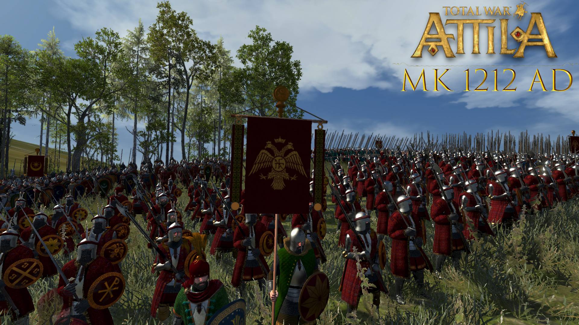 Total war Attila Mk 1212 AD Византия . Легенда #5