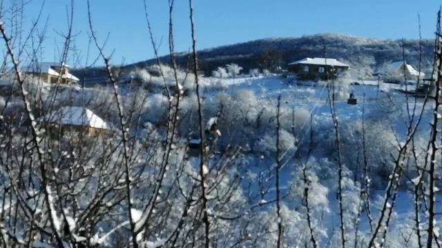 Горы Дагестана, первый снег в горах