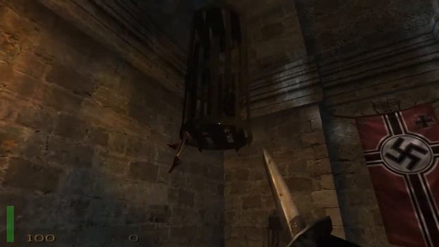Return to Castle Wolfenstein. Full HD/60fps. Прохождение. Задание 1. Часть 1: Побег!