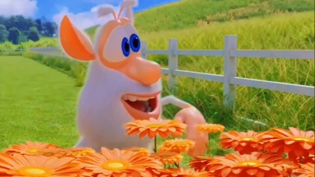 Буба и качеля. Анимация