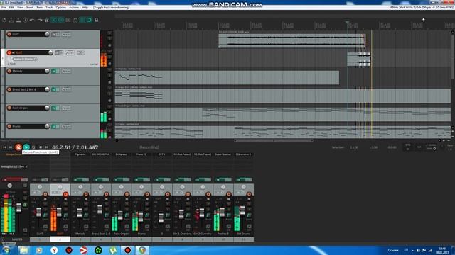 Let it be кавер в REAPER