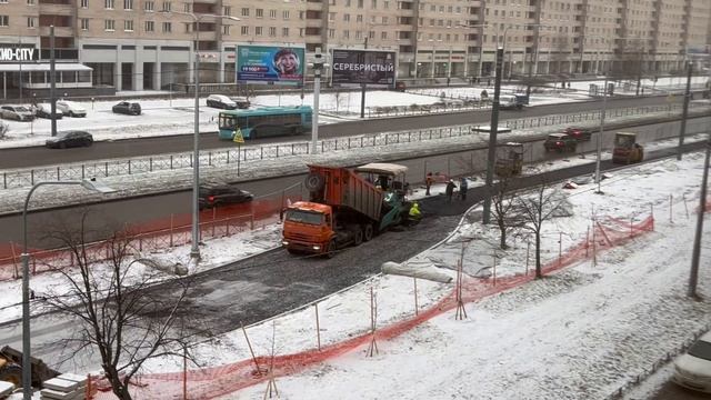 Новый асфальт в Декабре!🙈😈🤬