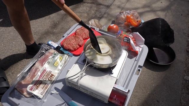 Tesla Model Y Camping During Solar Eclipse