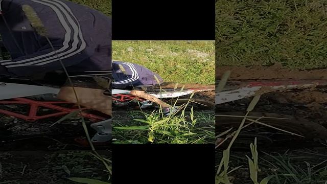 Рубимся в Приволжских полях на питбайке друга, часть 3. 22.08.2024.