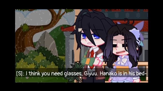 Rainy Day • GiyuShino Family AU • Alive! Shinobu AU • Kimetsu no Yaiba • Gacha