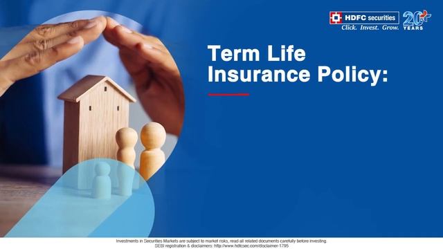 Different Types Of Life Insurance plans | HDFC Securities