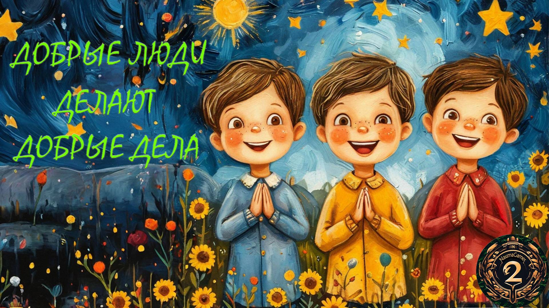 Подарок для деток от добрых зрителей канала 2NaumaGames!