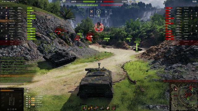 Мир Танков . World of Tanks , бой 7 , пт 10 AMX 50 Foch (155)    5000 урона