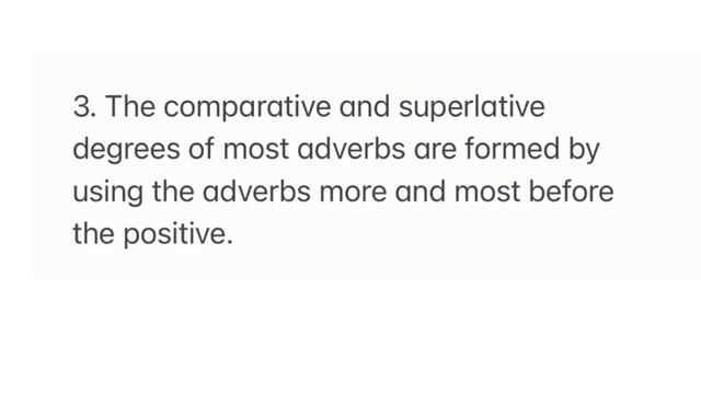 Adverbs II: Degrees of Comparison / The New grammar Tree/ Class-4  /Answers and Question/Lesson - 1