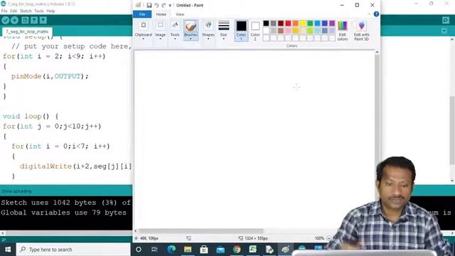 7 Segment Display and Arduino Programing part 4