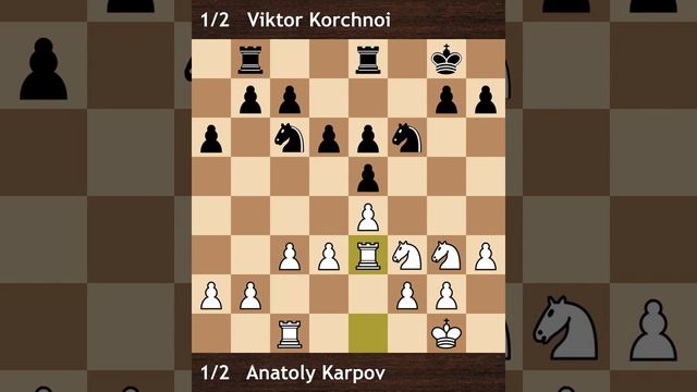 Anatoly Karpov vs Viktor Korchnoi | World Championship Match 1981 | Round 10