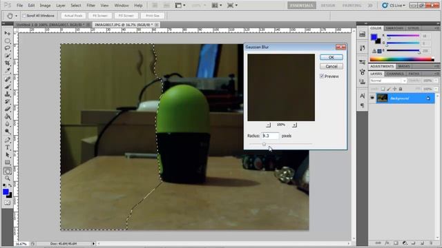 Photoshop Tutorial - Adding Focus To Pictures