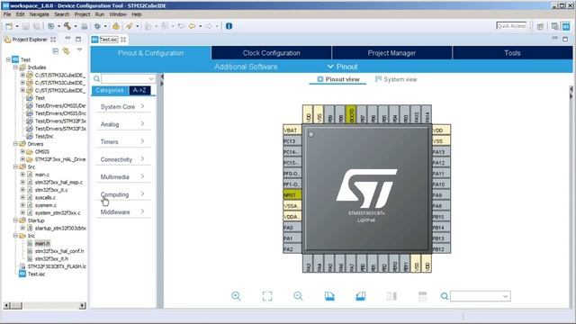 STM32CubeIDE - интегрированная среда разработки от ST