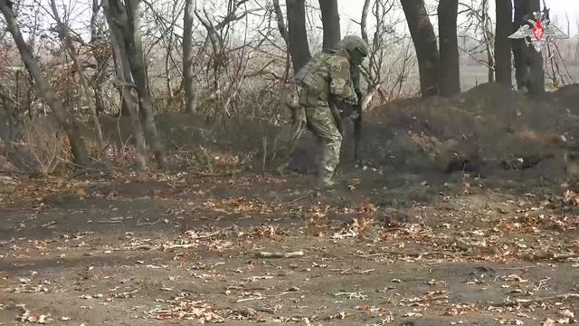 Штурмовики группировки войск «Восток» оттачивают мастерство на одном из полигонов в зоне СВО