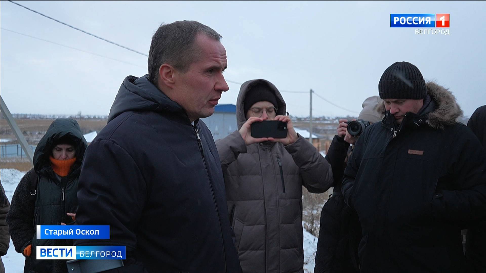 Вячеслав Гладков побывал с рабочей поездкой в Губкинском и Старооскольском округах