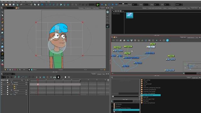 32. Harmony Compositing_ Mesh Warp