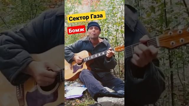 Сектор Газа. Бомж #rok #guitar