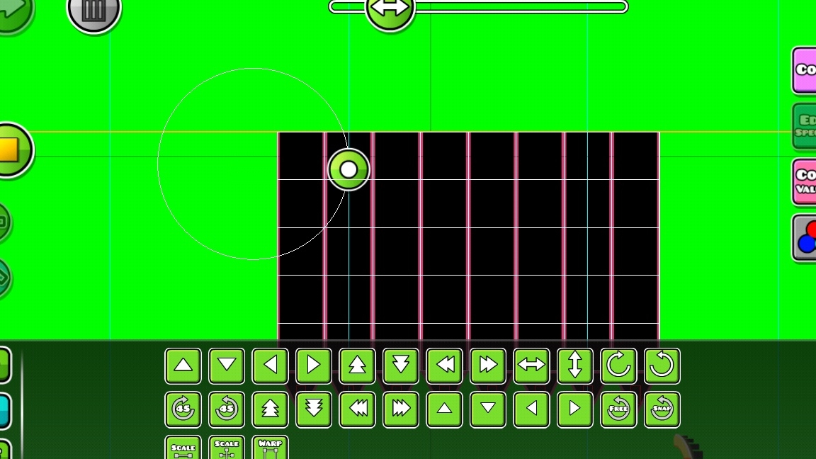 Строим красивый уровень в Geometry Dash продолжение (3 часть)