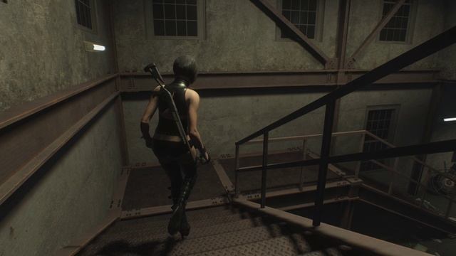 Resident Evil 3 Remake Ада Вонг Байкерша Электро Станция Выживание