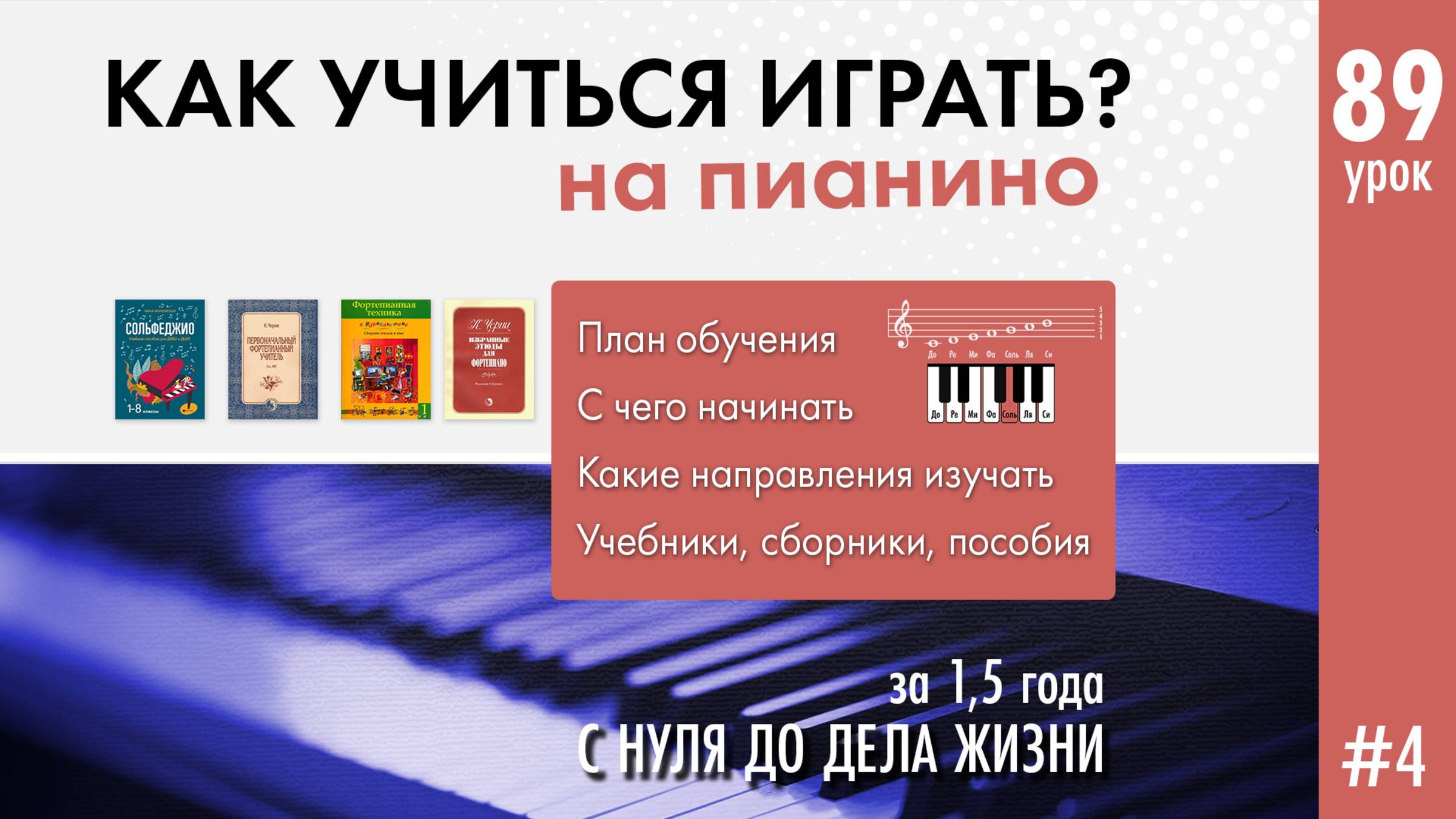 Как учиться играть на пианино. С чего начинать. Какие направления изучать. Учебники, сборники.