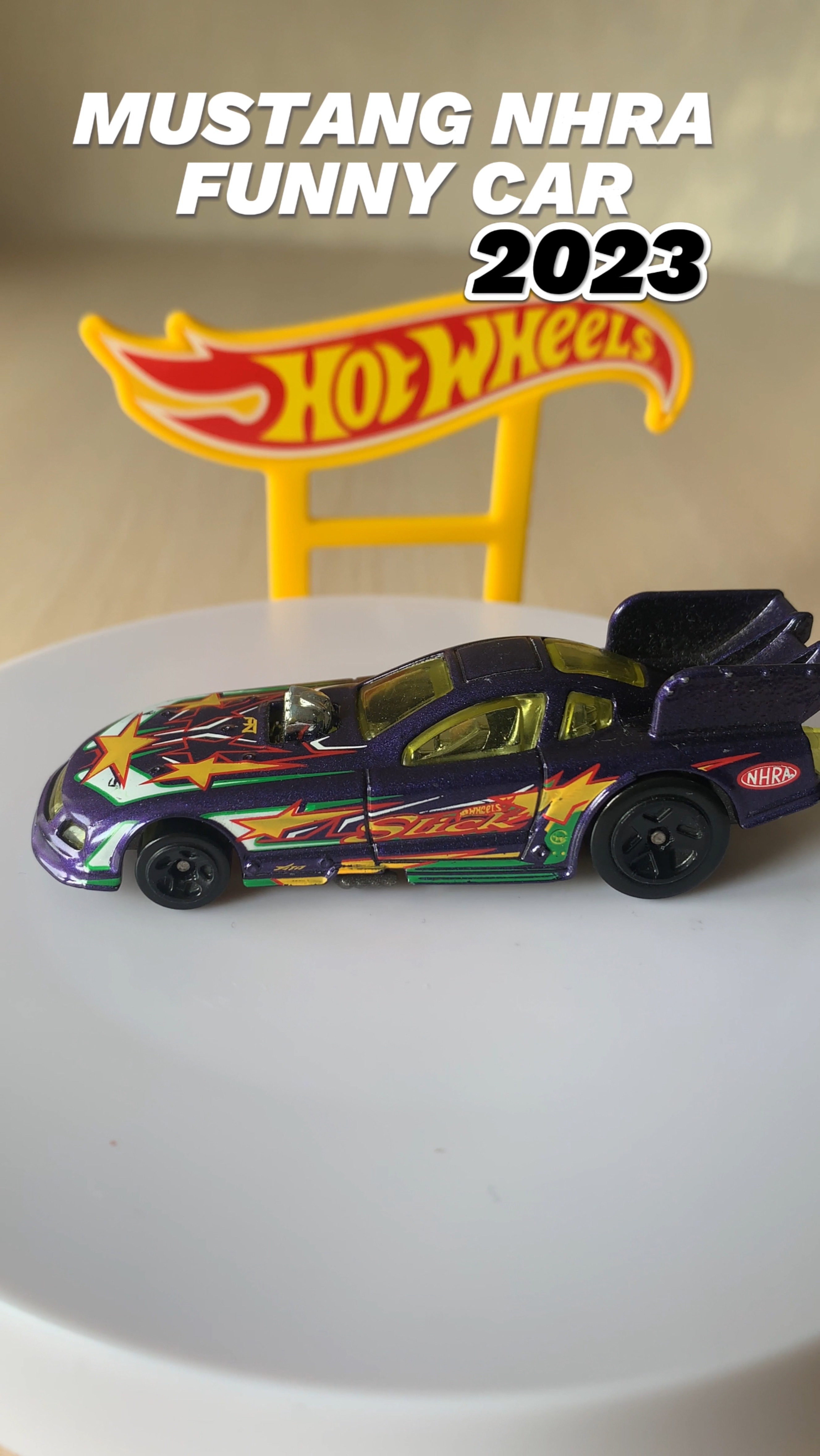 MUSTANG NHRA FUNNY CAR 2023 hot wheels