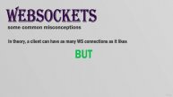 501. Misconceptions about concurrent WebSocket connections