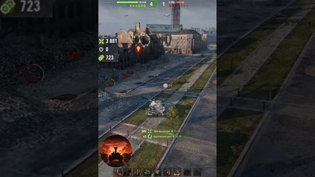 CS-63 🔥- Польский лазутчик💯😱 #like #wordoftanks #миртанков #wot #wotgameplay #натиск #медведь#рек
