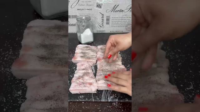 Рецепт засаливания сала🐷